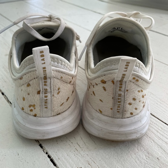 APL sneakers phantom style cream/gold calf hair - Picture 5 of 5